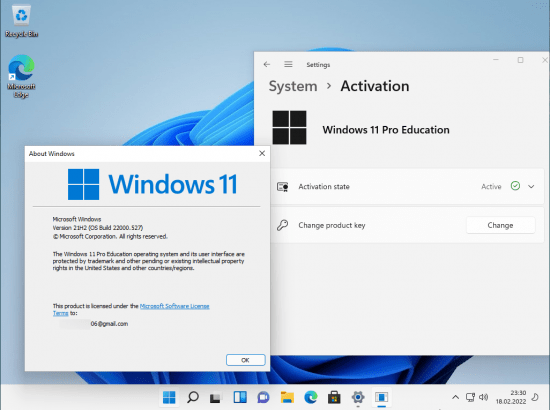 Windows 11 21H2 Build 22000.527 15in1 Non-TPM 2.0 Compliant x64 English Preactivated