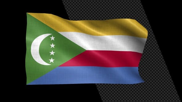 Videohive - Comoros Flag - 36378379