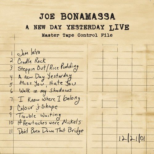 Joe Bonamassa - A New Day Yesterday-Live (2002)24/48 Hi-Res
