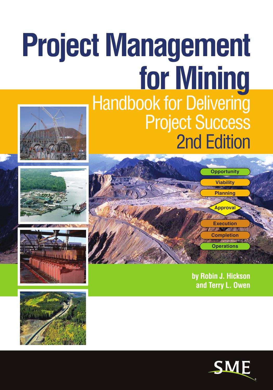 Mining book. The text Mining Handbook. Project Management for non-Project Managers Jack Ferraro.