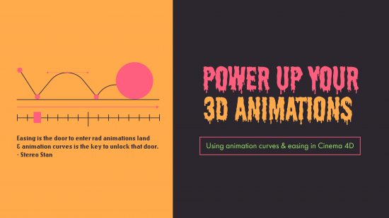 Power Up Your 3D Animations: Using Animation Curves in Cinema 4D