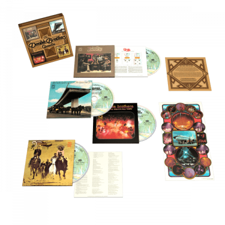 The Doobie Brothers - Quadio Box SetMultichannel (2020)4хDVD-Audio