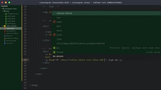 Clone Instagram with Tailwind Css