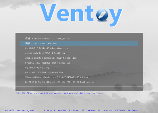 for windows download Ventoy 1.0.94
