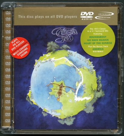 Yes - FragileMultichannel (2002)DVD-Audio