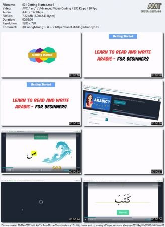 Learn to Read and Write Arabic For Beginners