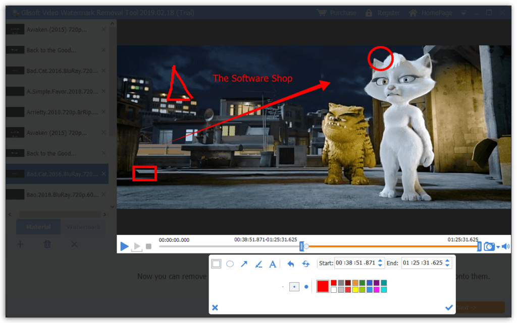 download the new for android GiliSoft Video Watermark Master 8.6