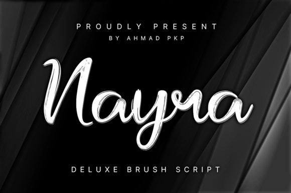 CreativeMarket - Nayra Font - Modern Script