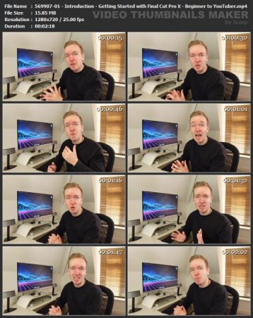 Getting Started with Final Cut Pro X - Beginner to YouTuber