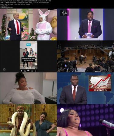 Saturday Night Live S47E18 Lizzo HDTV x264-CRiMSON