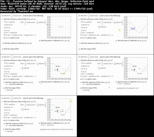Solved AP Calculus BC Style Integrals