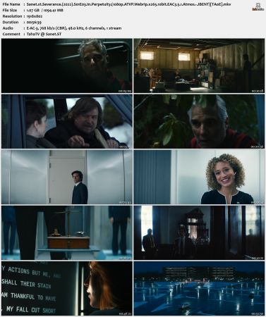 Severance S01 1080p ATVP Webrip 10bit EAC3 5 1 Atmos x265 JBENT TAoE
