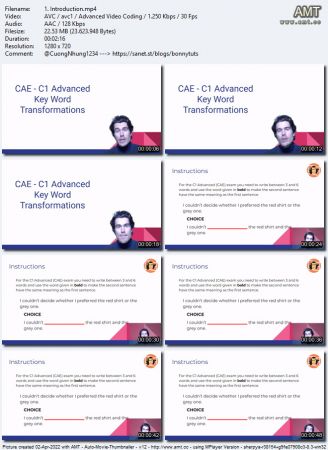 Cambridge English C1 Advanced - CAE Key Word Transformations