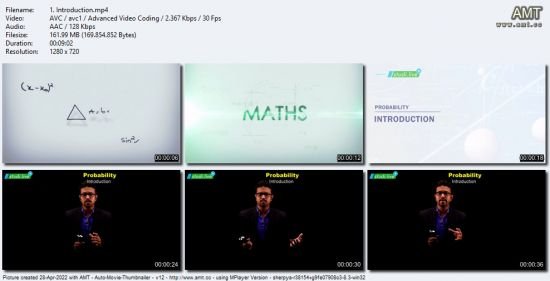 Applied Mathematics - Probability &amp; Statistics