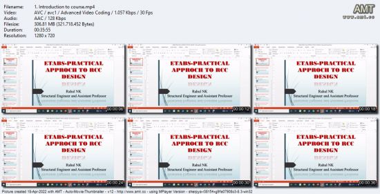 Etabs Professional-RCC Structural Design
