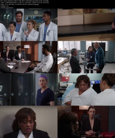 Greys Anatomy S18E15 720p HEVC x265-MeGusta
