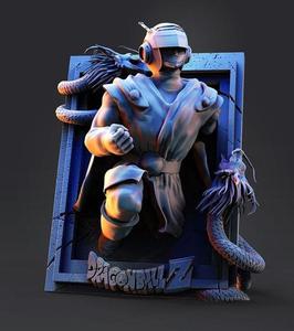 Print Ready 3D Model - Sayaman - Dragon Ball Z