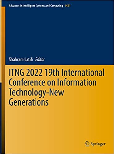ITNG 2022 19th International Conference on Information Technology-New Generations
