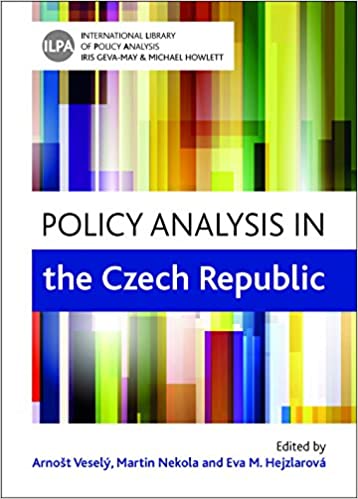 Policy Analysis in the Czech Republic (International Library of Policy Analysis)