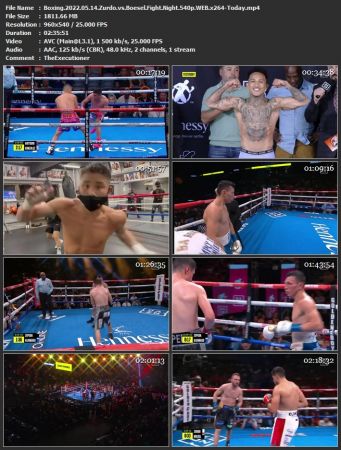 Boxing 2022.05.14 Zurdo vs Boesel Fight Night 540p WEB x264-Today