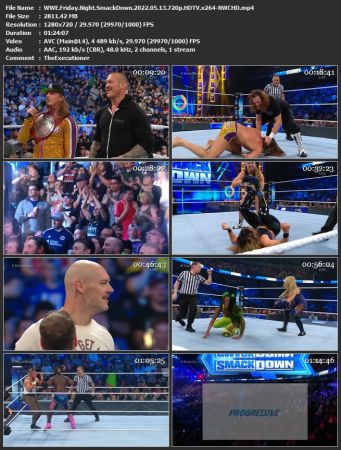 WWE Friday Night SmackDown 2022.05.13 720p HDTV x264-NWCHD