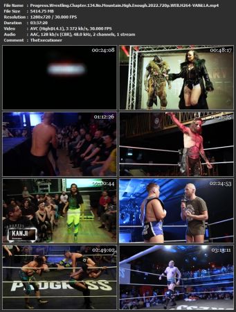 Progress Wrestling Chapter 134 No Mountain High Enough 720p WEB H264-VANiLLA