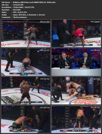 Bellator 280 Full Event 1080p WEB DL-SG84