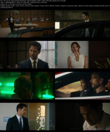 The Lincoln Lawyer S01 PROPER REPACK 720p NF WEBRip DDP5.1 Atmos x264-TBD