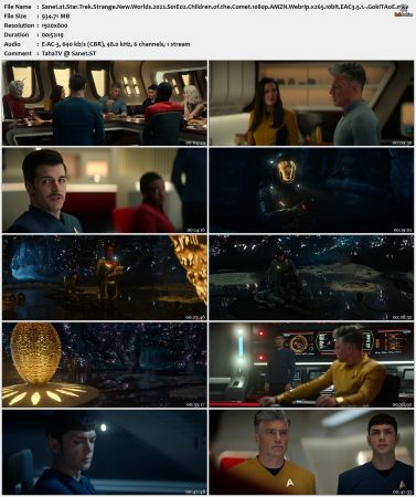 Star Trek Strange New Worlds 2022 S01E02 Children of the Comet 1080p AMZN WEBRip x265 10bit EAC3 5.1 Goki TAoE