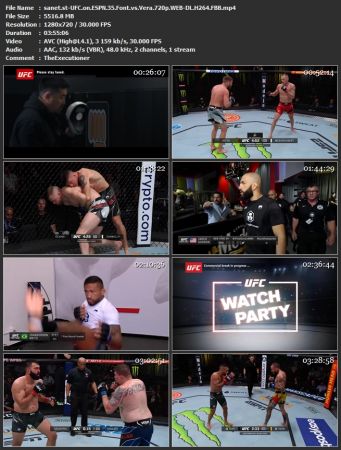  UFC on ESPN 35 Font vs Vera 720p WEB-DL H264 FBB