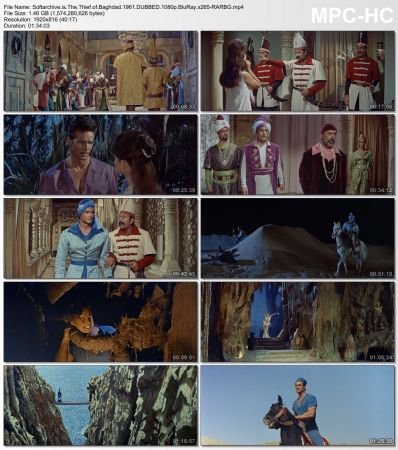 The Thief of Baghdad 1961 DUBBED 1080p BluRay x265-RARBG