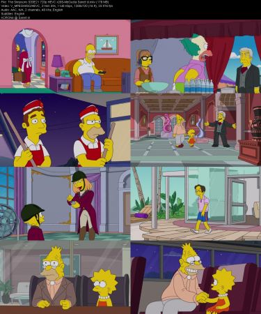The Simpsons S33E21 720p HEVC x265-MeGusta