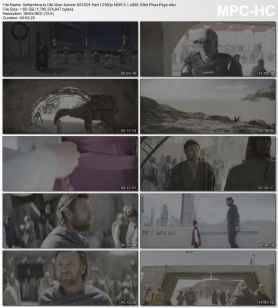 Obi-Wan Kenobi S01E01 Part I 2160p HDR 5.1 x265 10bit Phun Psyz