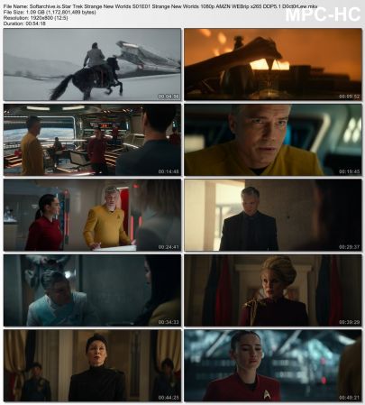 Star Trek Strange New Worlds S01E01 Strange New Worlds 1080p AMZN WEBrip x265 DDP5.1 D0ct0rLew