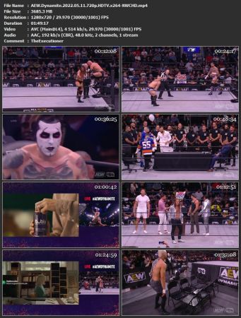 AEW Dynamite 2022.05.11 720p HDTV x264-NWCHD