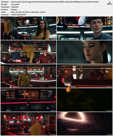 Star Trek Strange New Worlds S01E04 Memento Mori DIRFIX 1080p 10bit WEBRip 6CH x265 HEVC-PSA