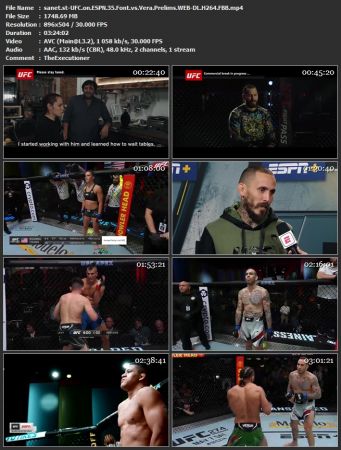  UFC on ESPN 35 Font vs Vera Prelims WEB-DL H264 FBB