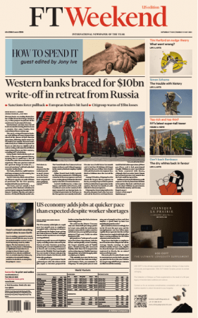 Financial Times Weekend USA - May 7/8, 2022