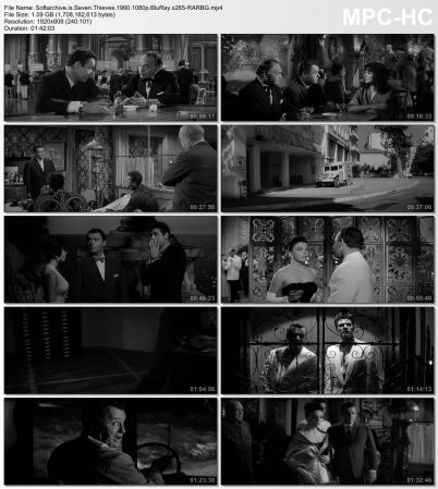 Seven Thieves 1960 1080p BluRay x265-RARBG
