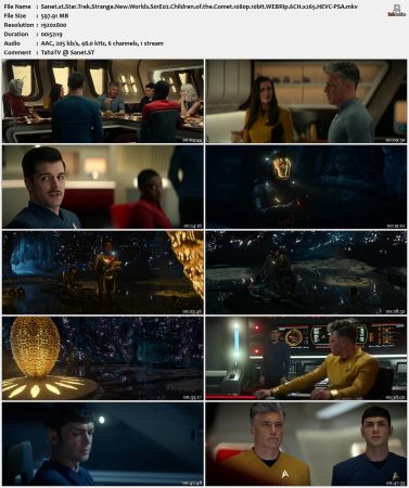 Star Trek Strange New Worlds S01E02 Children of the Comet 1080p 10bit WEBRip 6CH x265 HEVC-PSA