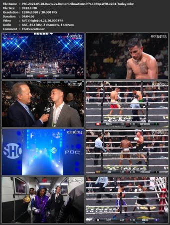 PBC 2022 05 28 Davis vs Romero Showtime PPV 1080p WEB x264-Today