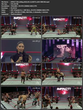 iMPACT Wrestling 2022.05.12 HDTV x264-NWCHD