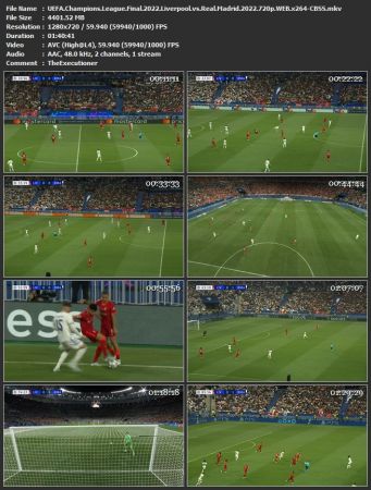 UEFA Champions League Final 2022 Liverpool vs Real Madrid 720p WEB x264-CBSS