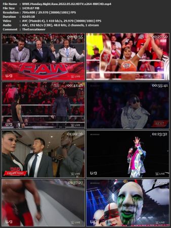 WWE Monday Night Raw 2022.05.02 HDTV x264-NWCHD