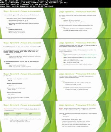 English Grammar, Usage, and Mechanics