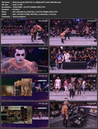 AEW Dynamite 2022.05.11 1080p HDTV x264-NWCHD
