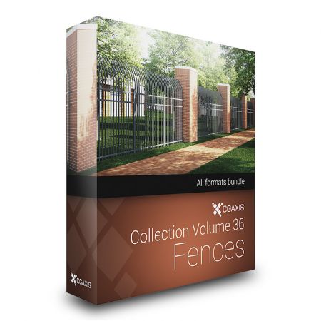 CGAxis - Models Volume 36 Fences
