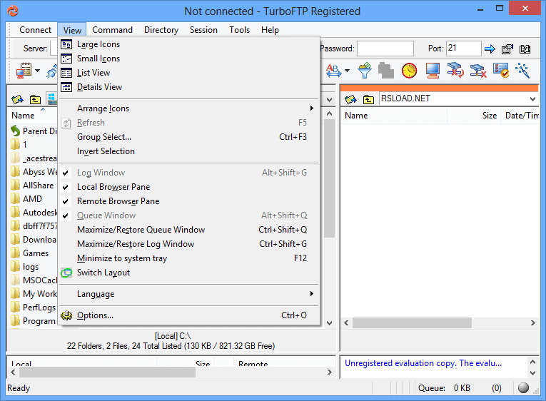 TurboFTP Corporate / Lite 6.99.1340 download the new version for windows