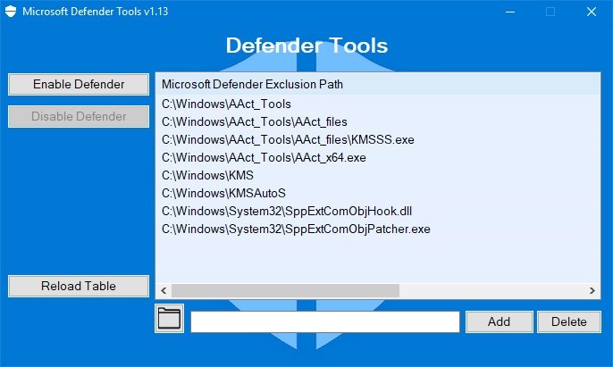 Microsoft Defender Tools 1.15 b08 free