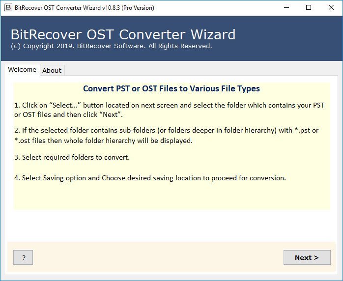 convert olm to pst
